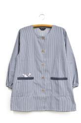 新作【VivresaVie】デニム調猫スモック