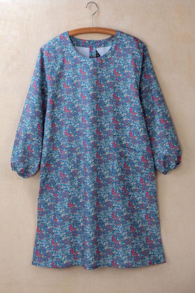 新作【VivresaVie】花プリントロングカッポー