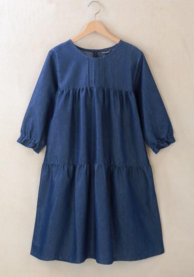 新作【VivresaVie】デニムティアードチュニック